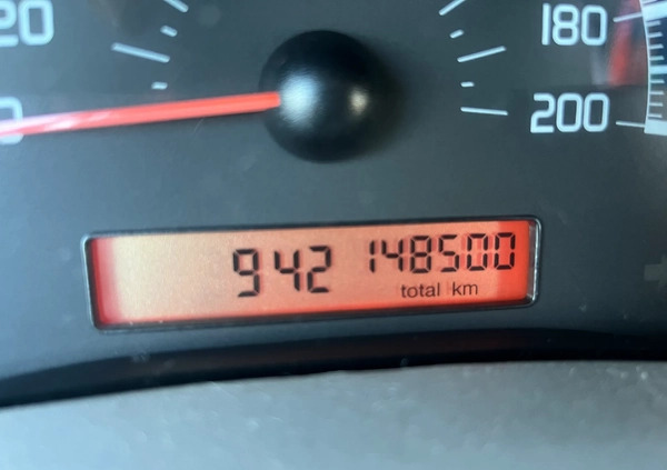 Fiat Panda cena 10990 przebieg: 148518, rok produkcji 2006 z Poznań małe 121